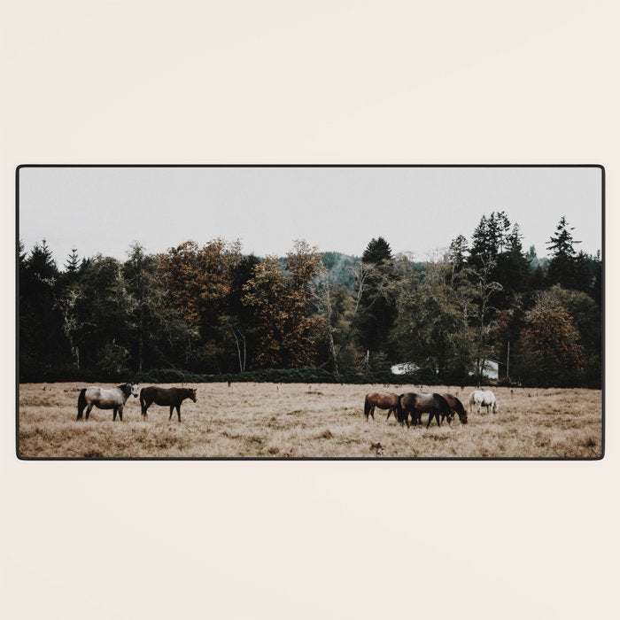 Horses Desk Mat Gallery Image 3