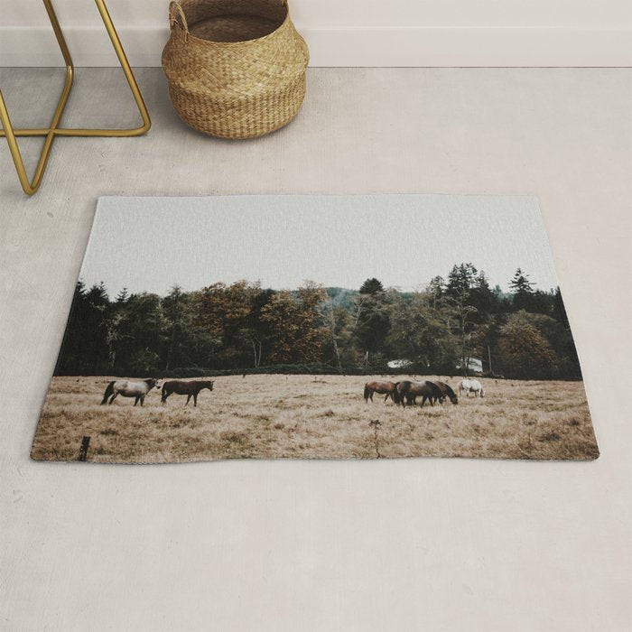 Horses Rug Gallery Image 1