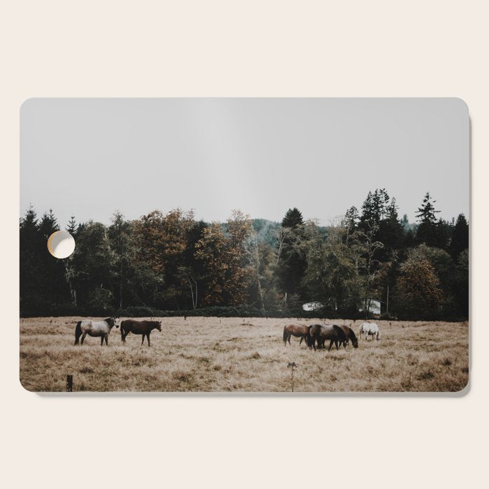 Horses Cutting Board Gallery Image 1