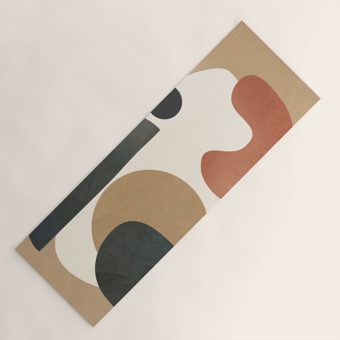 Modern Shapes Design 9 Yoga Mat Gallery Image 1