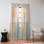 Ocean Sunset Sunrise II Window Curtain Gallery Image 14