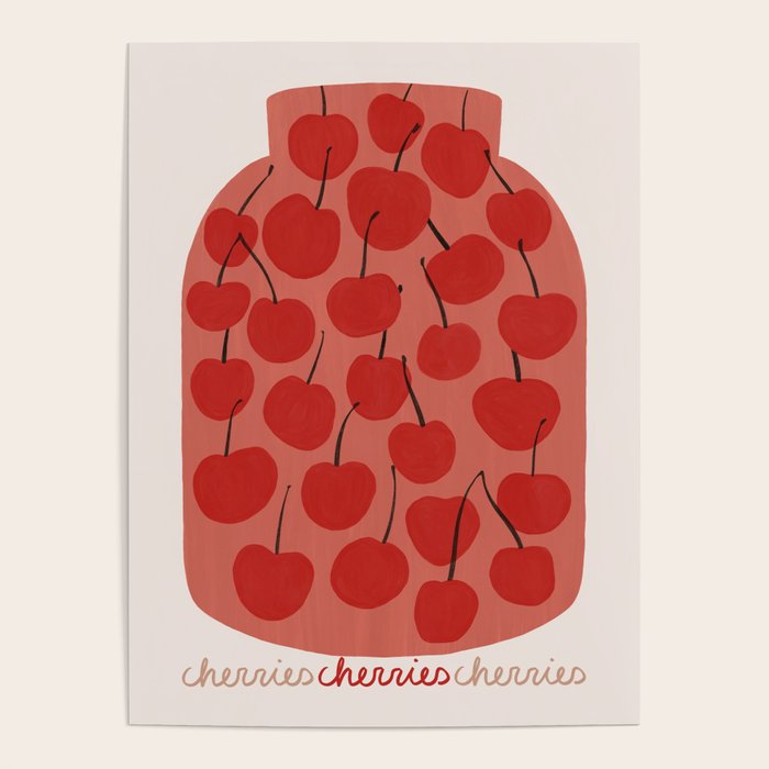 JAR OF CHERRIES Poster Gallery Image 4