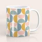 Bauhaus Mid Century Modern Geometric Pattern XVI Coffee Mug Gallery Image 1