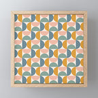 Bauhaus Mid Century Modern Geometric Pattern XVI Mini Art Print Gallery Image 1