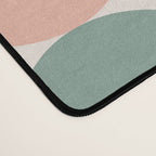 Bauhaus Mid Century Modern Geometric Pattern XVI Desk Mat Gallery Image 4