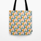 Bauhaus Mid Century Modern Geometric Pattern XVI Tote Bag Gallery Image 1