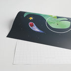 Space T-Rex dinosaur Wrapping Paper Gallery Image 2