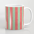 STRIPES - 005 - red and green Coffee Mug Gallery Image 1