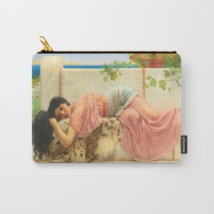 When The Heart is Young - John William Godward Carry All Pouch Gallery Image 1
