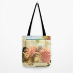 When The Heart is Young - John William Godward Tote Bag Gallery Image 2