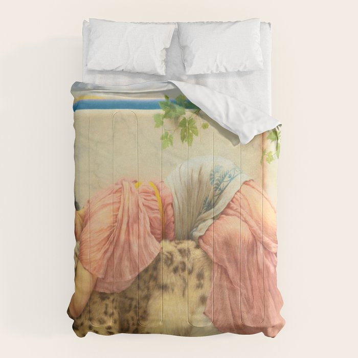 When The Heart is Young - John William Godward Comforter Gallery Image 6