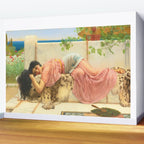 When The Heart is Young - John William Godward Wall Mural Gallery Image 2
