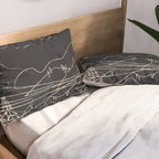 Minimalist Landscape 1 Pillow Sham Gallery Image 2