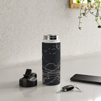 Minimalist Landscape 1 Water Bottle Gallery Image 4