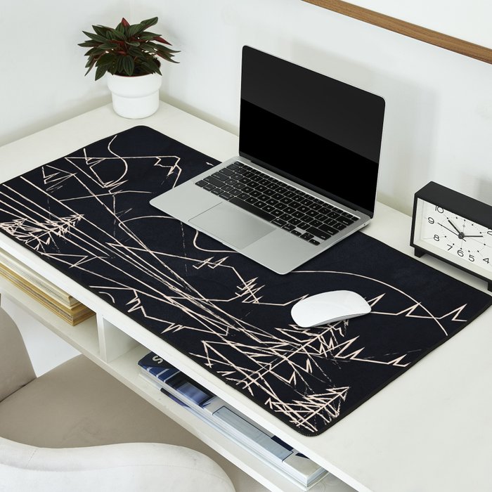 Minimalist Landscape 1 Desk Mat Gallery Image 2