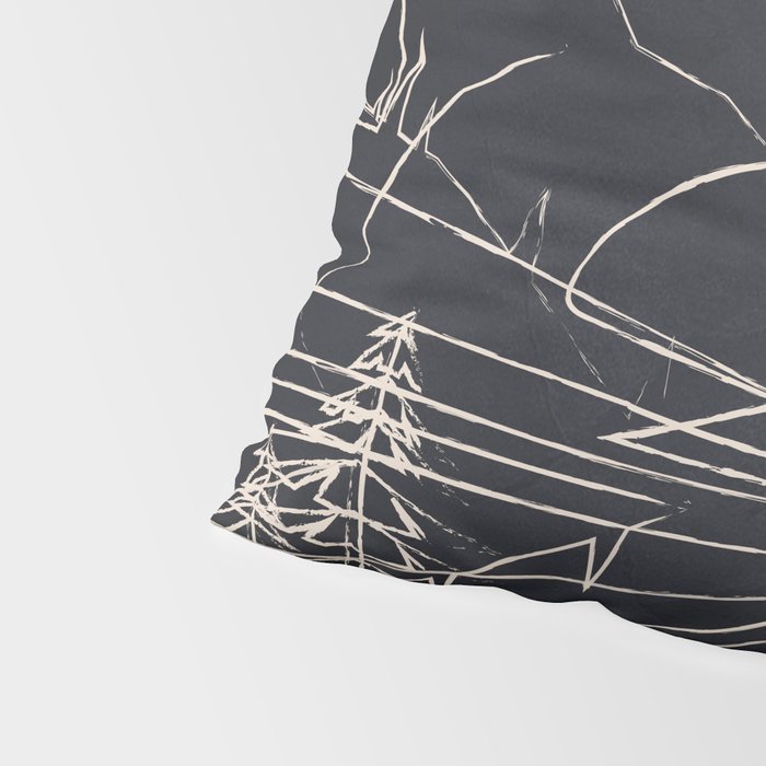Minimalist Landscape 1 Pillow Sham Gallery Image 4