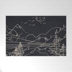 Minimalist Landscape 1 Welcome Mat Gallery Image 1