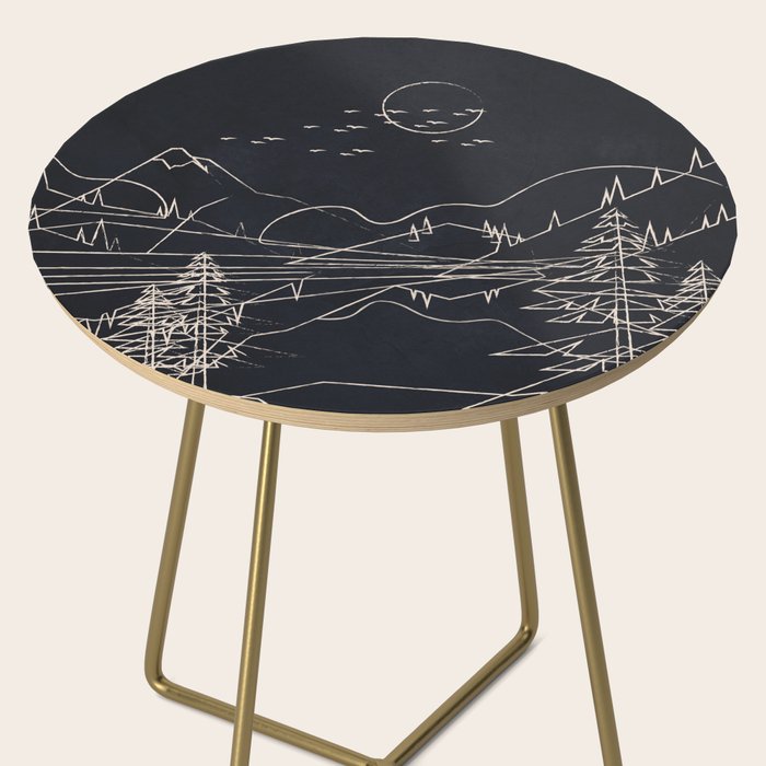 Minimalist Landscape 1 Side Table Gallery Image 2