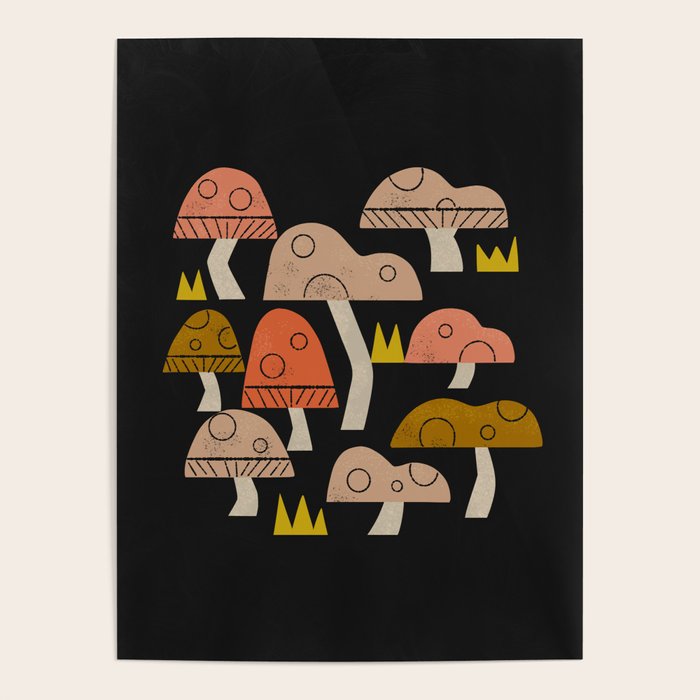 Toadstools Poster Gallery Image 1