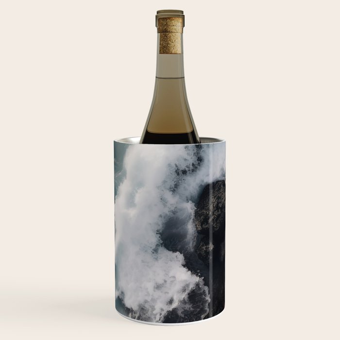 Wild Waves crashing on the tropical Coast - Landscape Photography Wine Chiller Gallery Image 2