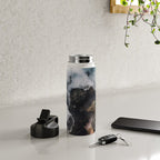 Wild Waves crashing on the tropical Coast - Landscape Photography Water Bottle Gallery Image 4