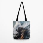 Wild Waves crashing on the tropical Coast - Landscape Photography Tote Bag Gallery Image 2
