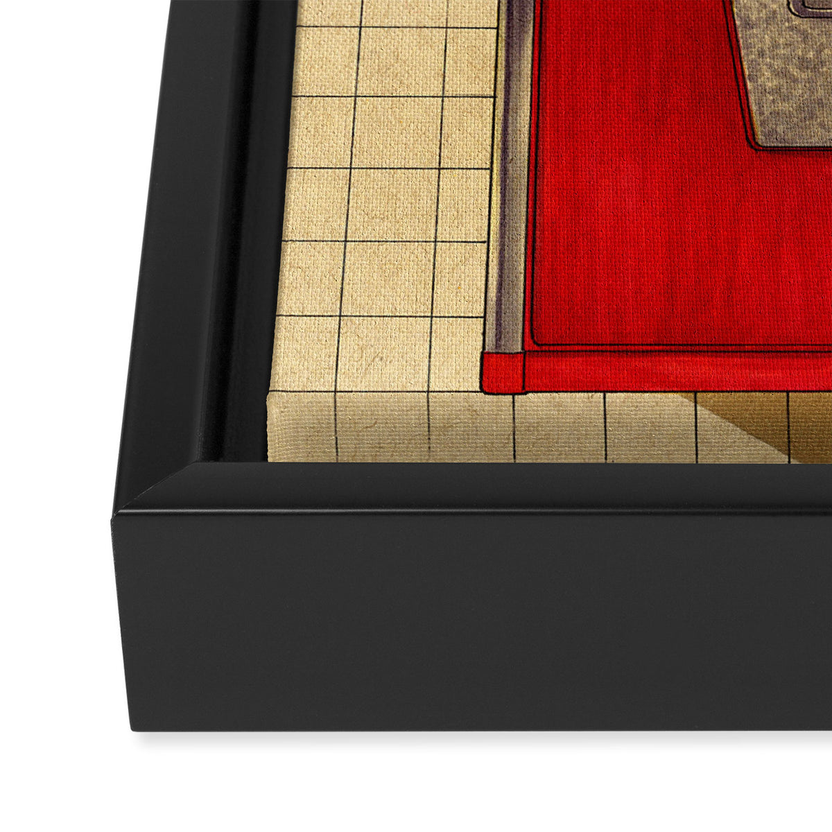 25¢ Framed Canvas Print Gallery Image 3