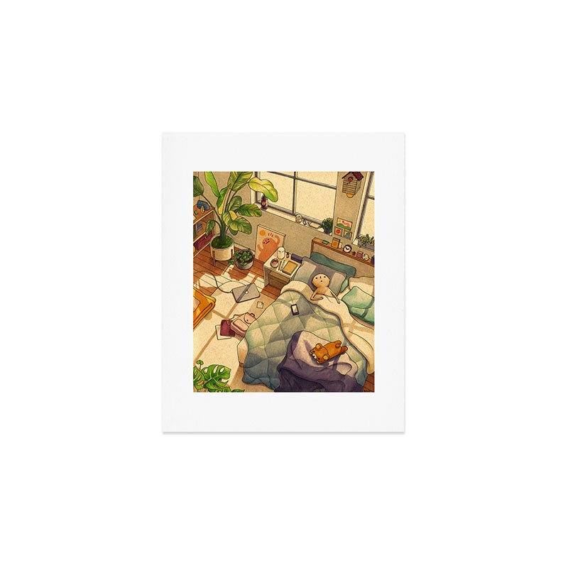 Afternoon Nap Art Print