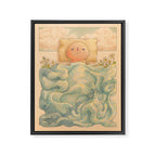 Afternoon Nap Framed Canvas Print Gallery Image 6