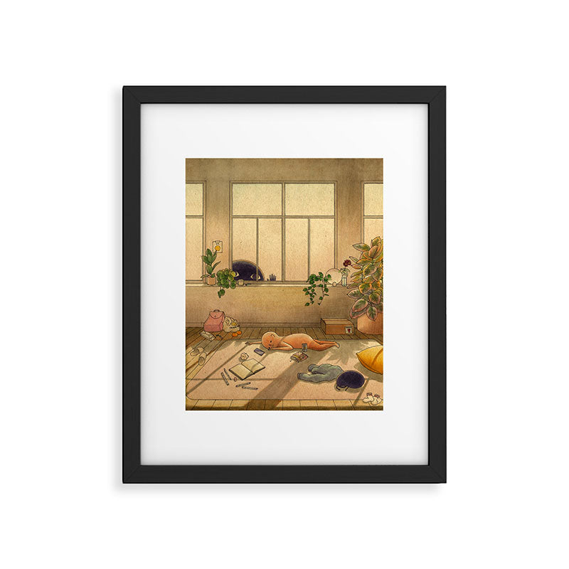 Afternoon Slump Framed Art Print Gallery Image 4