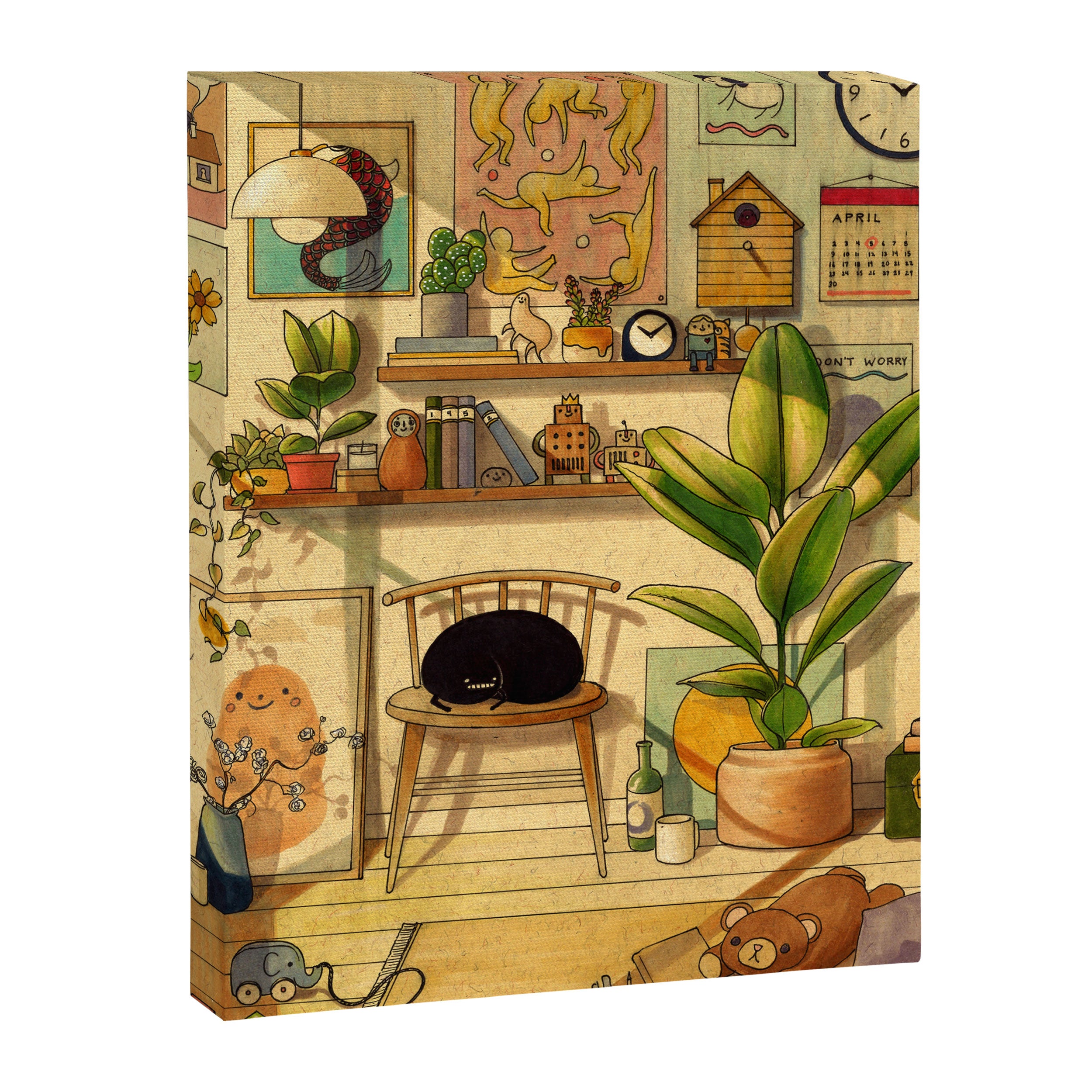 Afternoon Sun Canvas Print Gallery Image 6