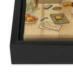 Afternoon Tea Framed Canvas Print Gallery Image 3