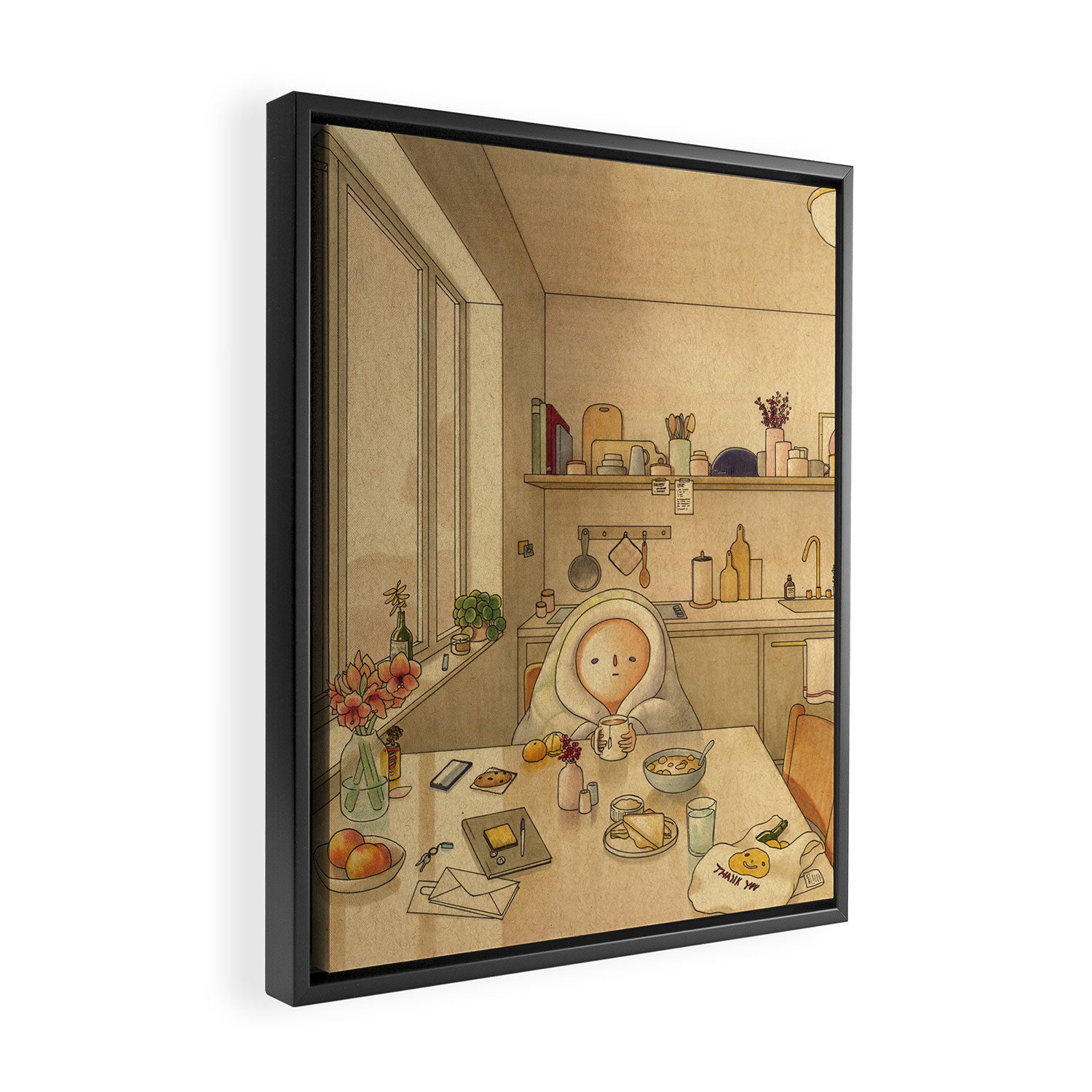 Afternoon Tea Framed Canvas Print Gallery Image 2