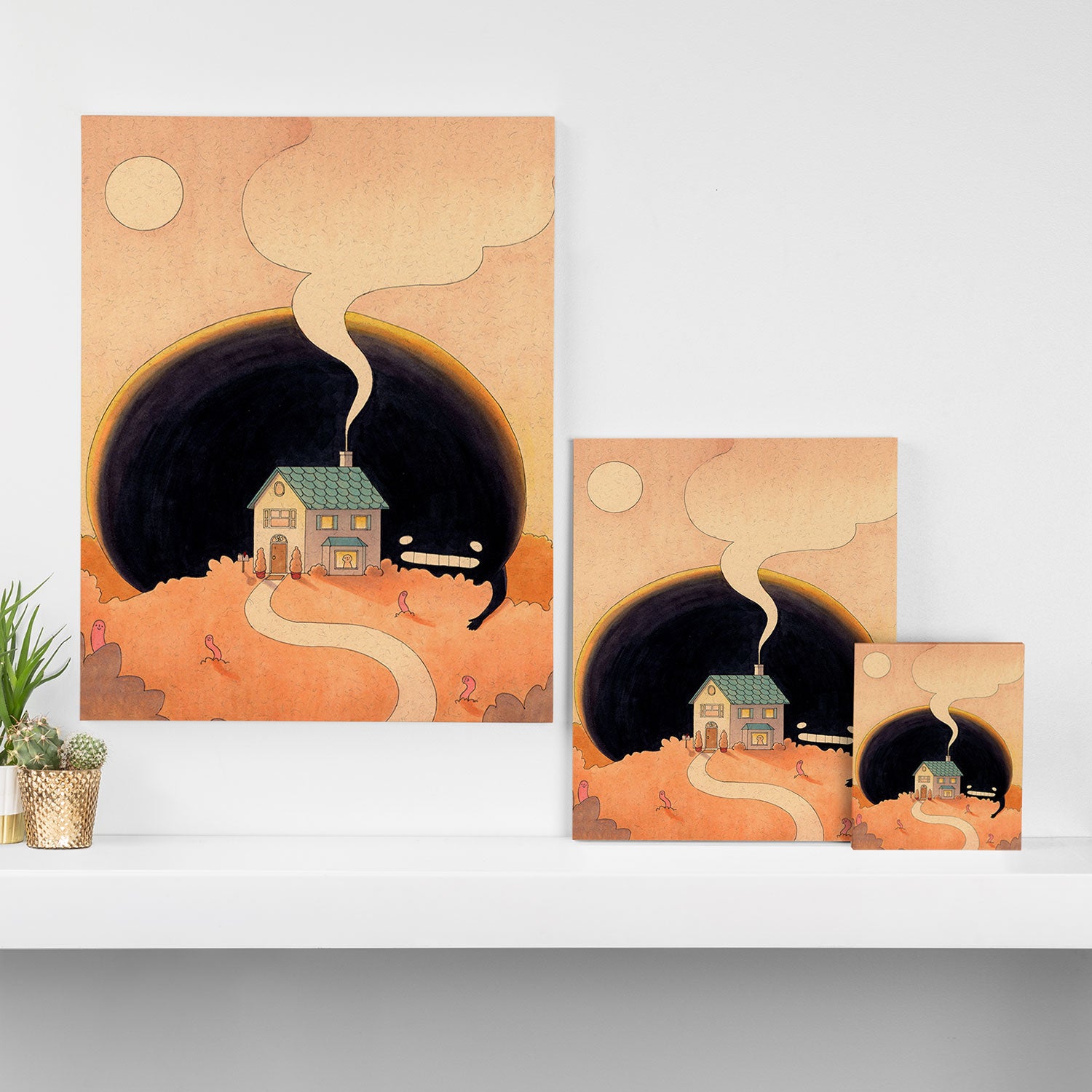 Agoraphobia  Canvas Print Gallery Image 3