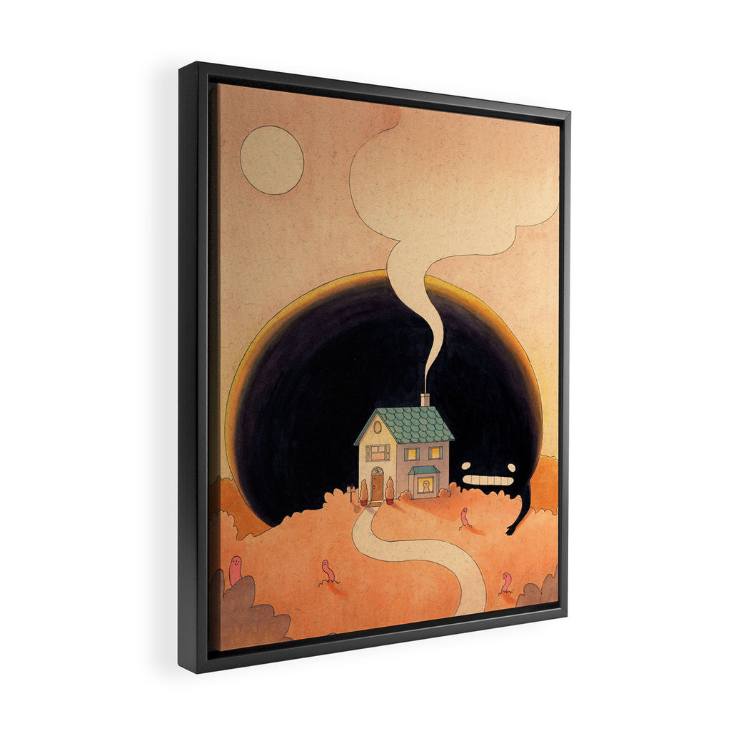 Agoraphobia  Framed Canvas Print Gallery Image 2