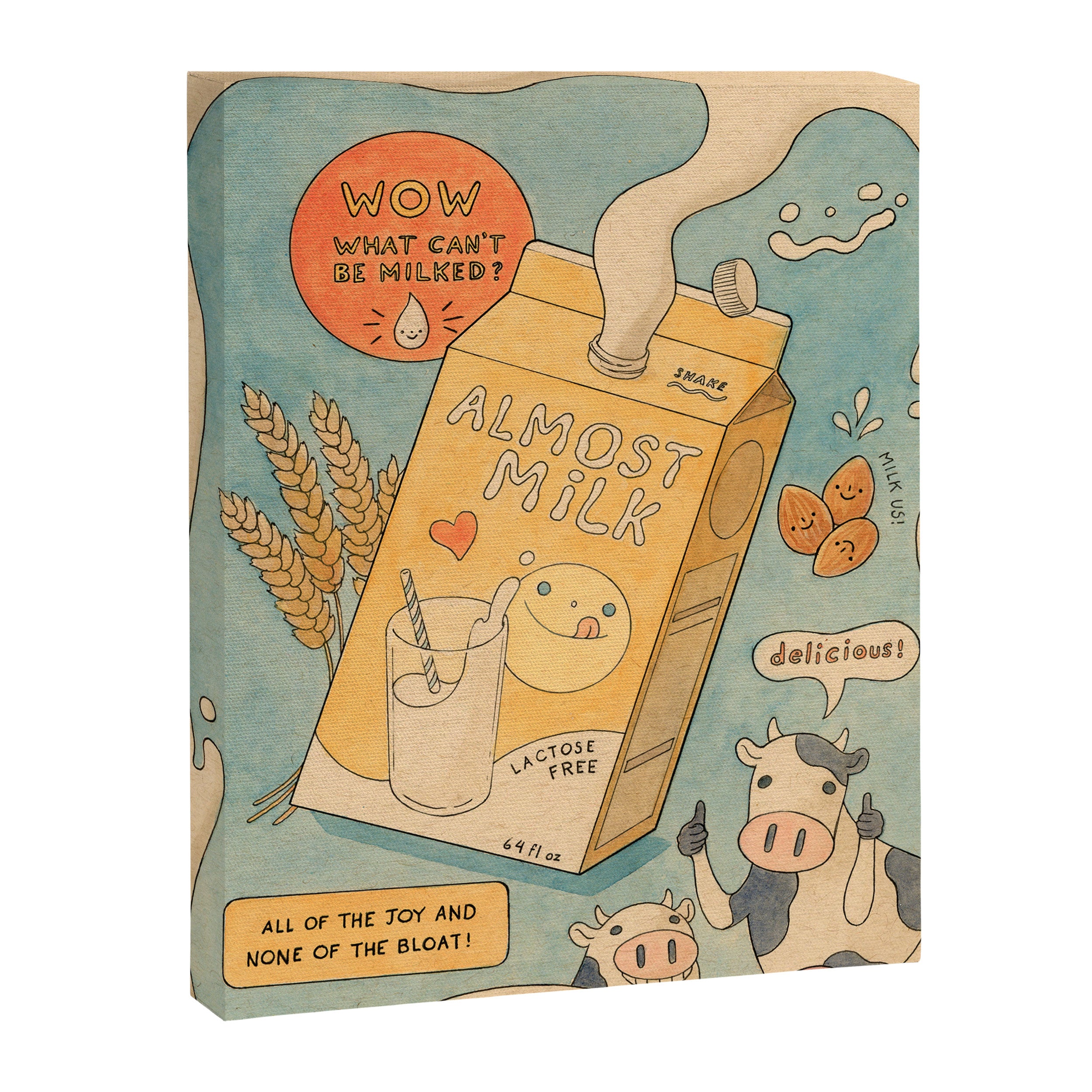 Almost Milk Canvas Print Gallery Image 6