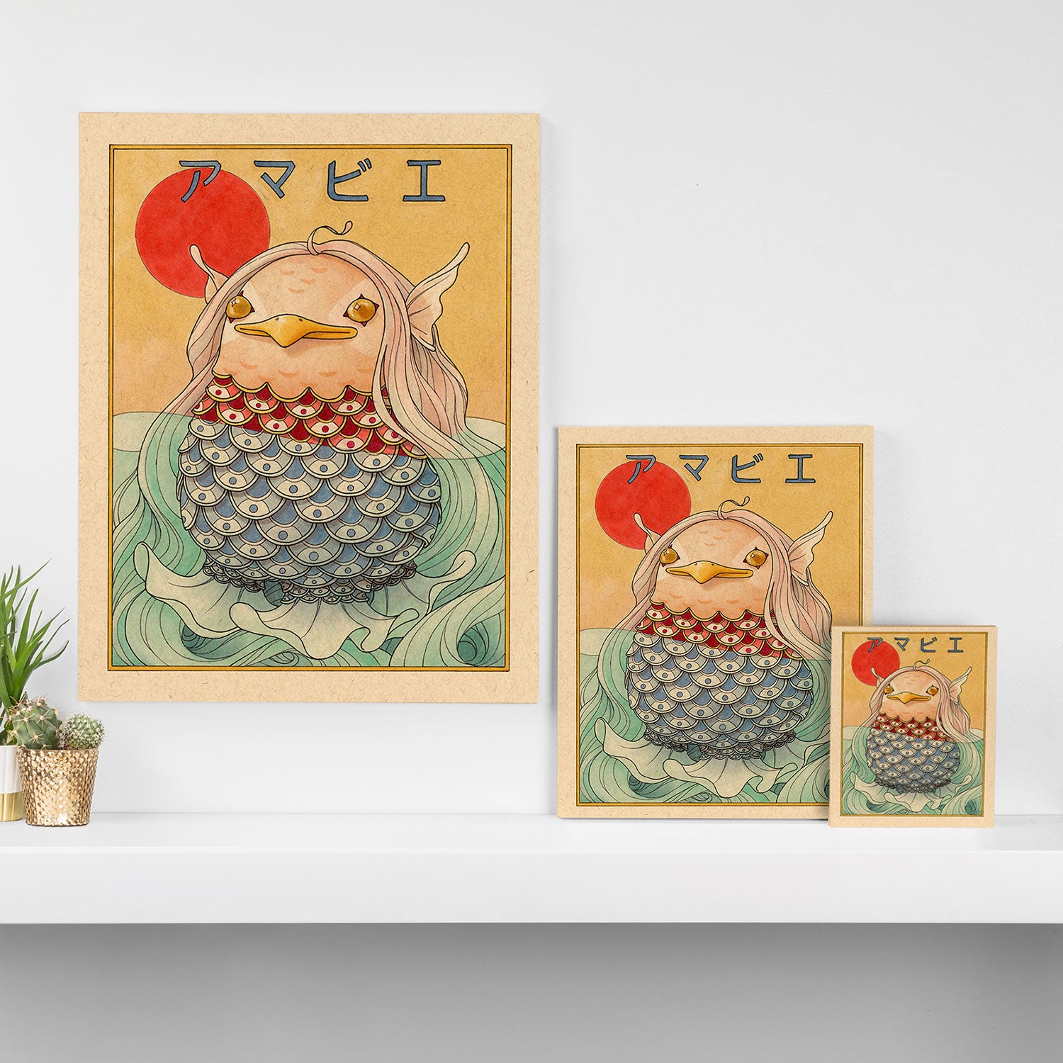 Amabie Canvas Print Gallery Image 3
