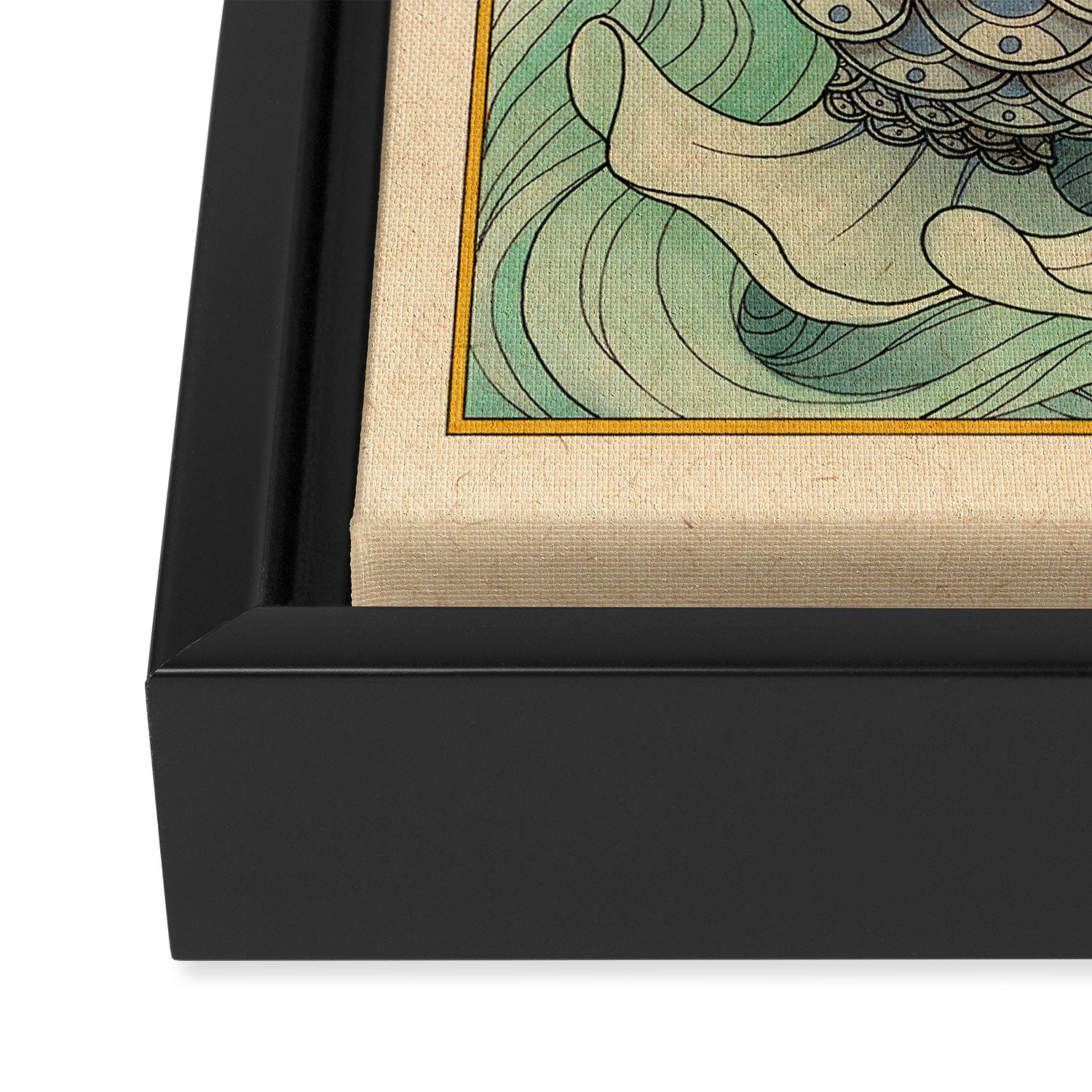 Amabie Framed Canvas Print Gallery Image 3