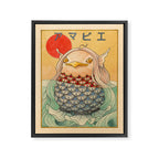 Amabie Framed Canvas Print Gallery Image 6