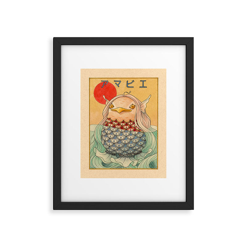 Amabie Framed Art Print Gallery Image 4