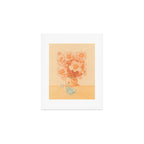 Anemone in Orange Art Print Gallery Image 1