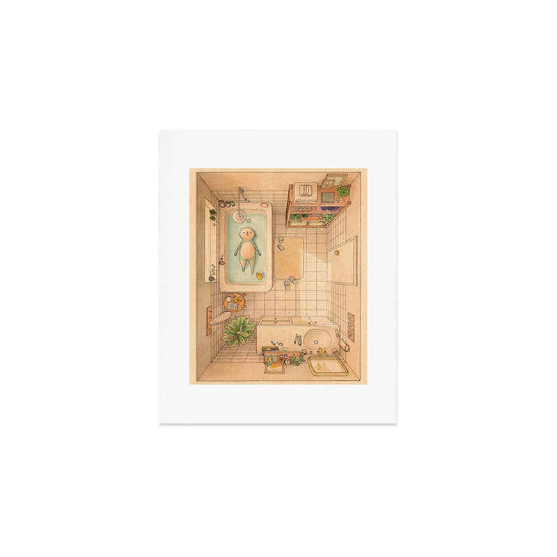 Another Bath Art Print Gallery Image 1