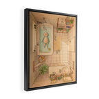 Another Bath Framed Canvas Print Gallery Image 2