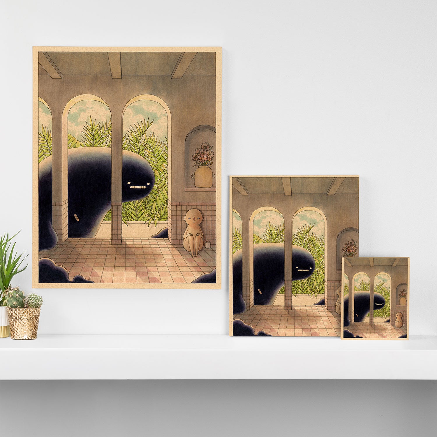 Anxiety Canvas Print Gallery Image 3
