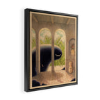 Anxiety Framed Canvas Print Gallery Image 2