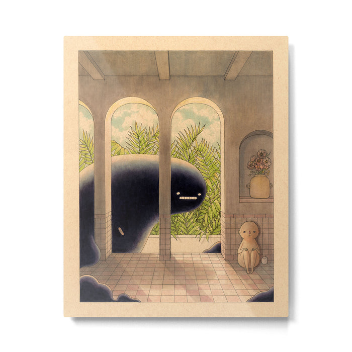 Anxiety Metal Print Gallery Image 1