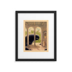 Anxiety Framed Art Print Gallery Image 4