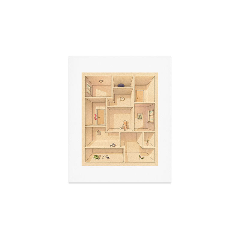 Artist's Block Art Print Gallery Image 1