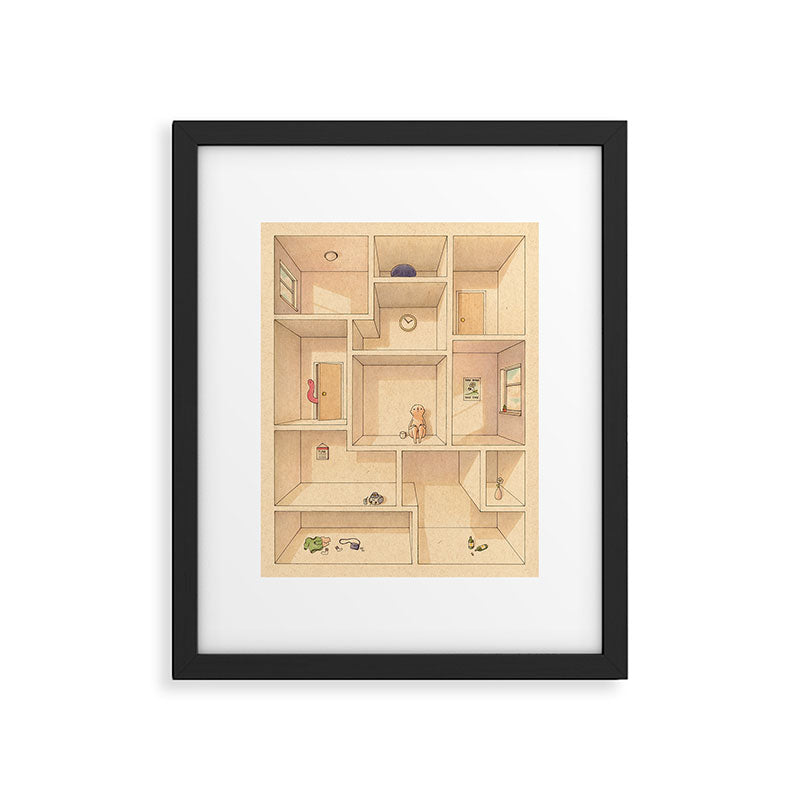 Artist's Block Framed Art Print Gallery Image 4