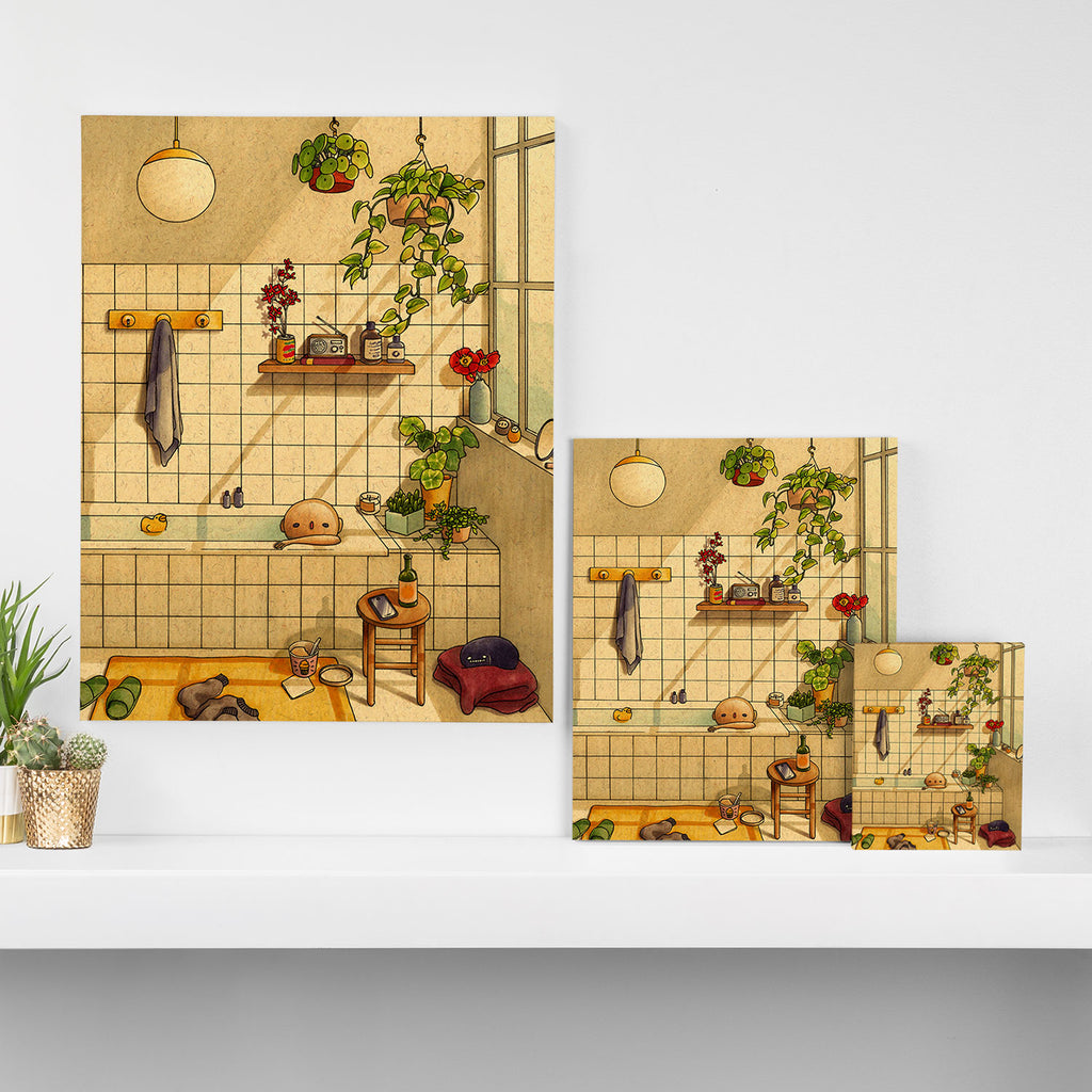 Bathroom Canvas Print Gallery Image 3